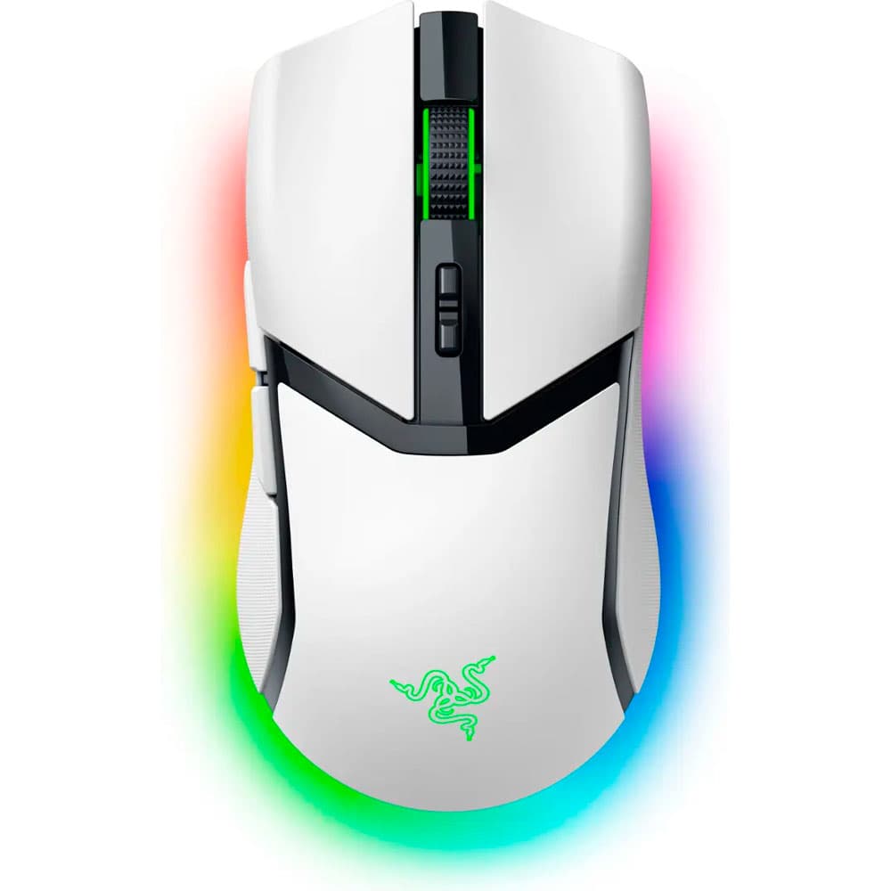 Razer Mouse Gamer Sem Fio Razer Cobra Pro 30.000 DPI RGB White Edition Lightweight - RZ01-04660200-R3U1 - Roma Shopping - Seu Destino para Compras no Paraguai