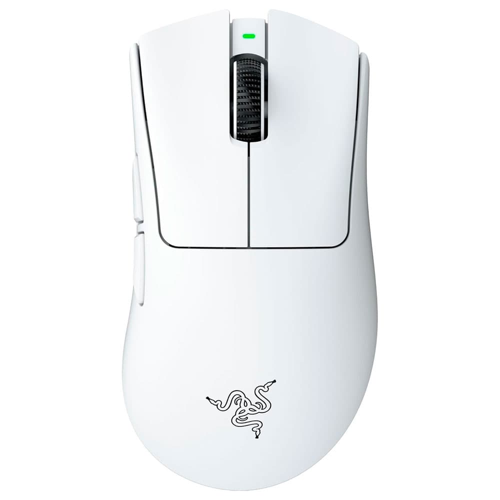 Razer Mouse Gamer Sem Fio Razer Deathadder V4 Pro 45.000 DPI NASA Branco - RZ01-05330200-R3U1