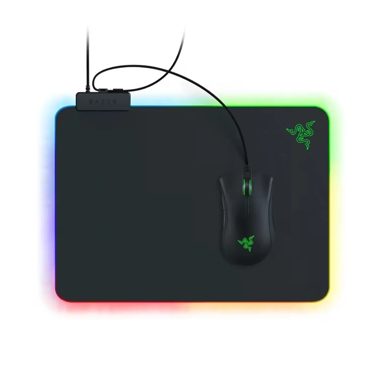 Acessório · Razer Mousepad Gamer Razer Firefly Chroma V2 27.40 x 35.50cm - RZ02-03020100-R3U1
