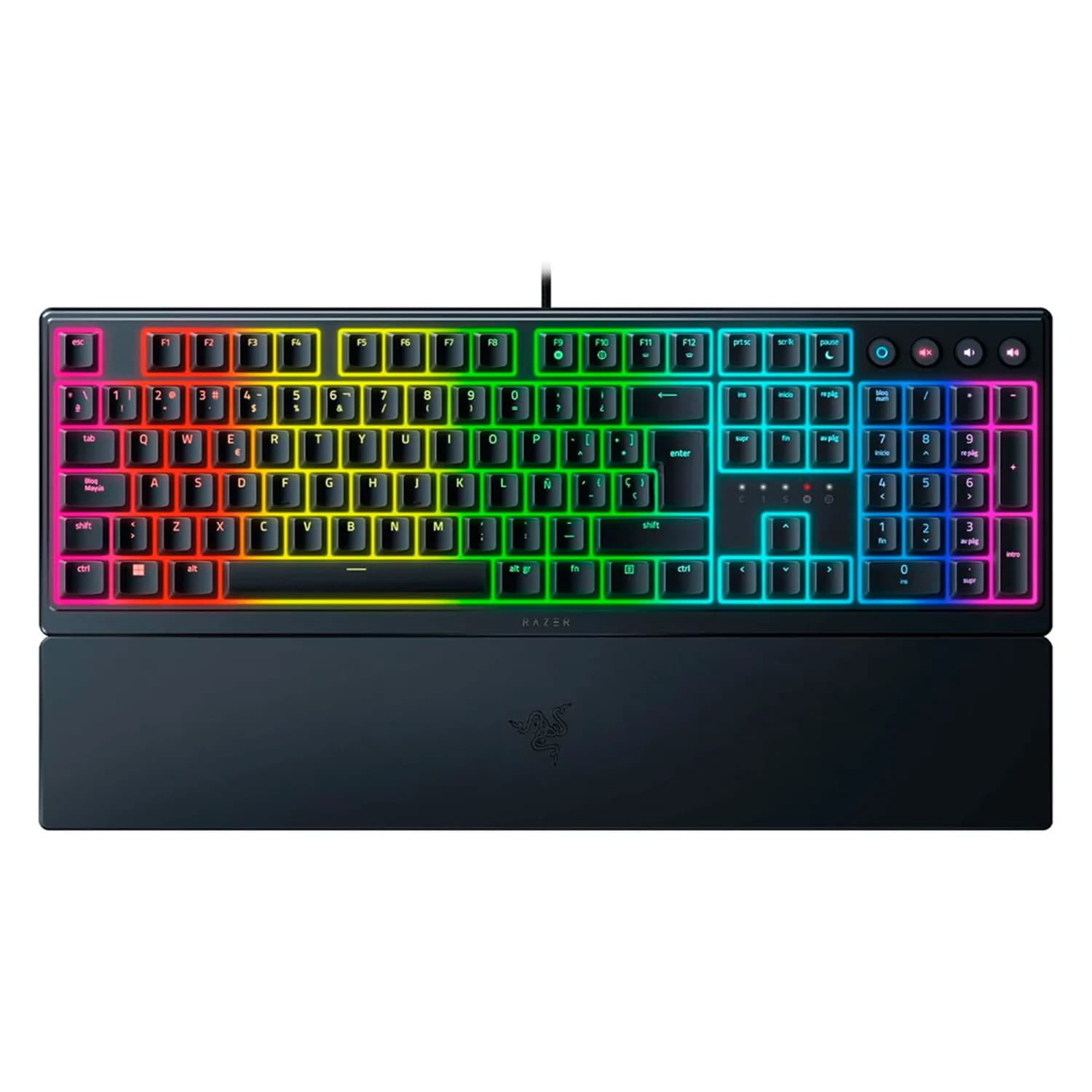 Razer Teclado Gamer Razer Ornata V3 RZ03-04461100-R311 USB RGB - Preto