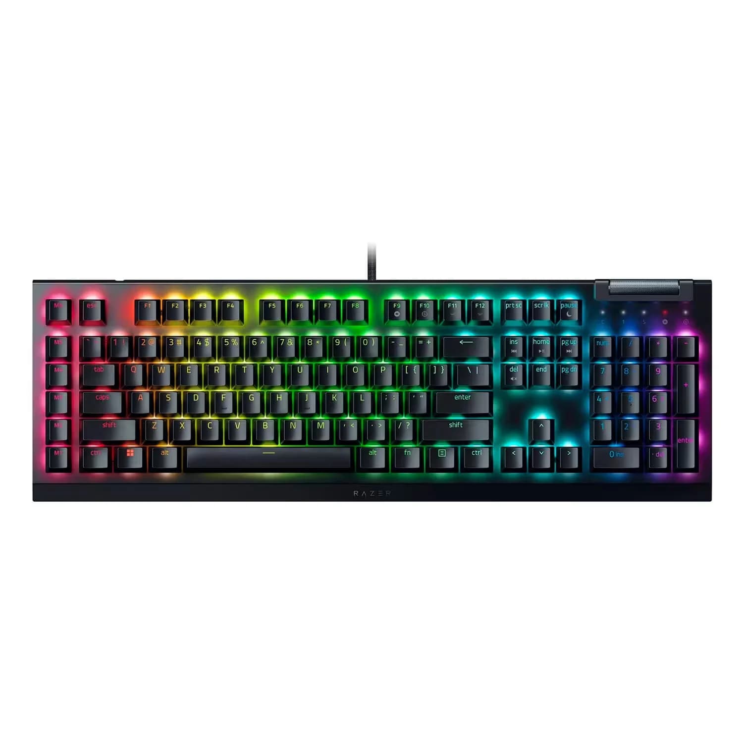 Razer Teclado Razer Blackwidow V4 X RZ03-04700200-R3U1 RGB Switch Green - Preto
