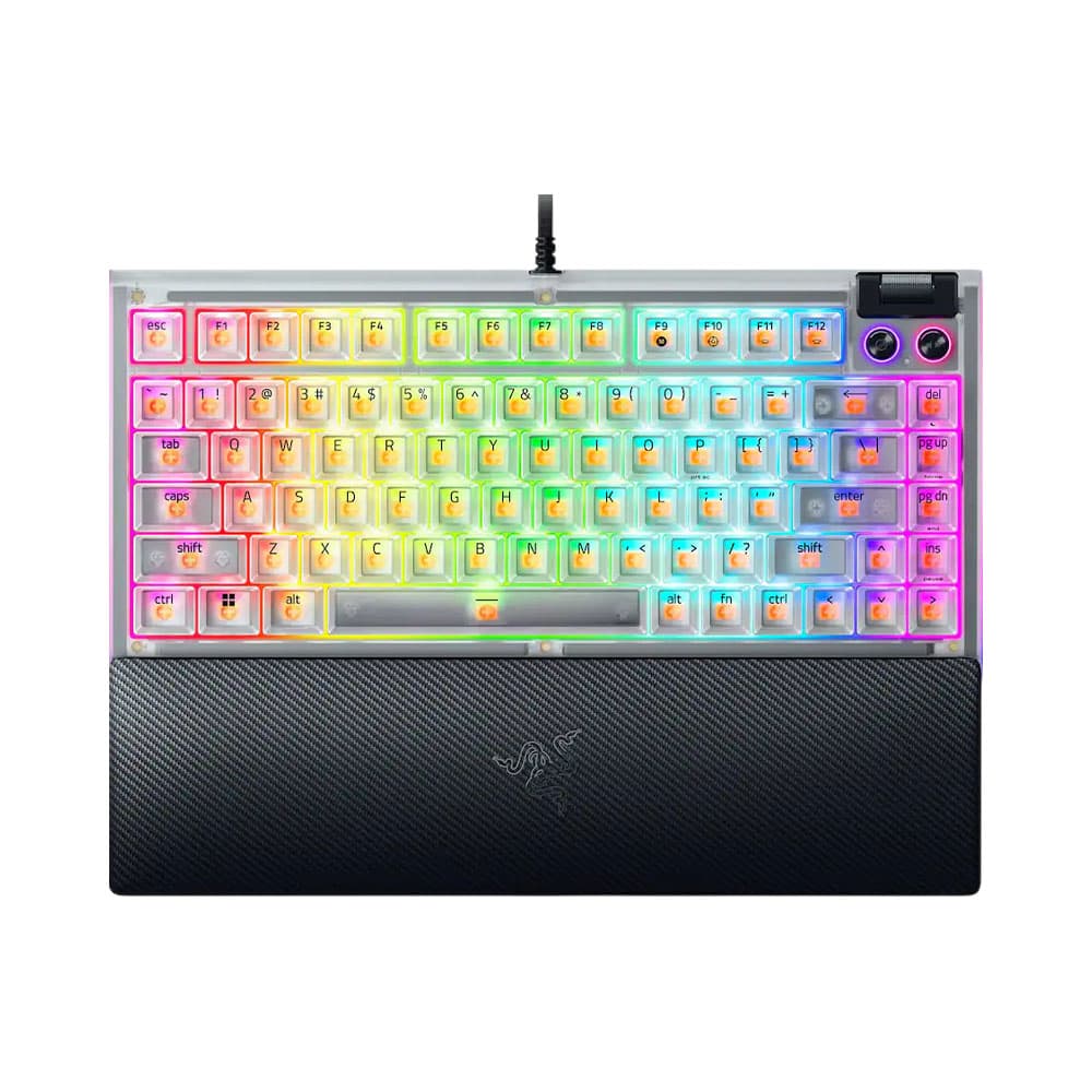 Razer Teclado Razer Rz03 05003600 Blackwidow V4 Phantom White