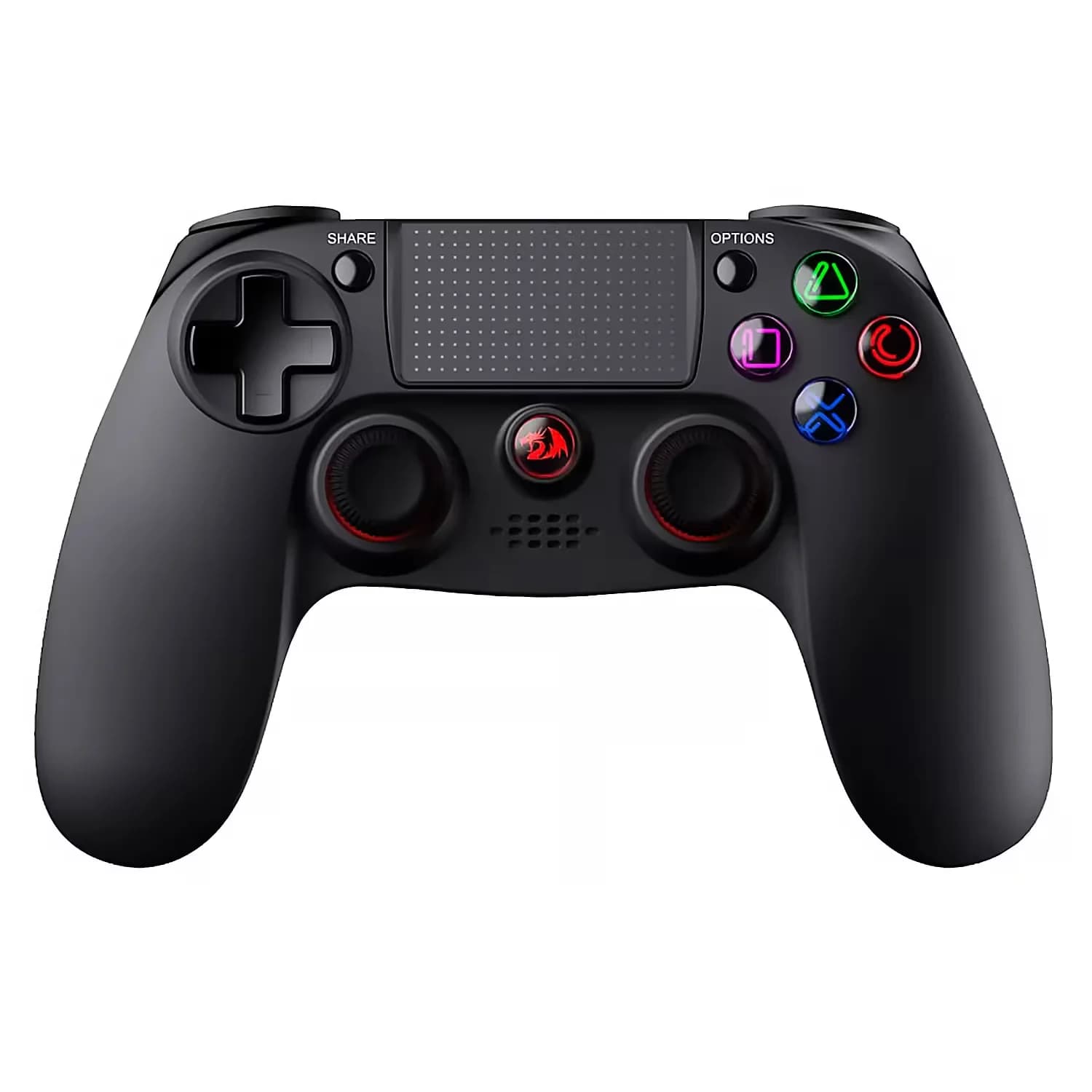 Redragon Controle Redragon G818 Juno Wireless para PS4 e PC - Preto