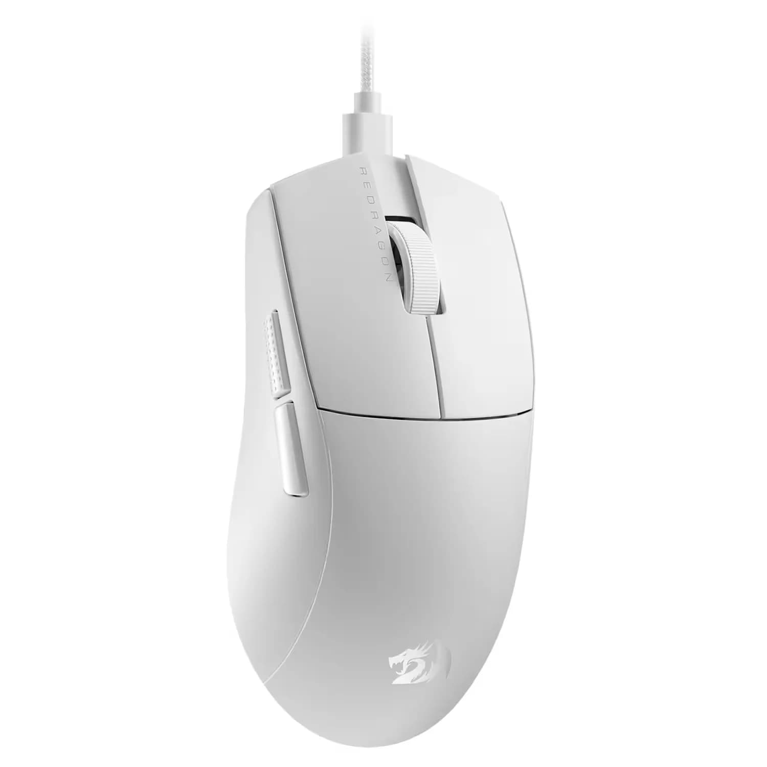 Redragon Mouse Gamer Redragon K1NG M996W 26000 DPI - Branco