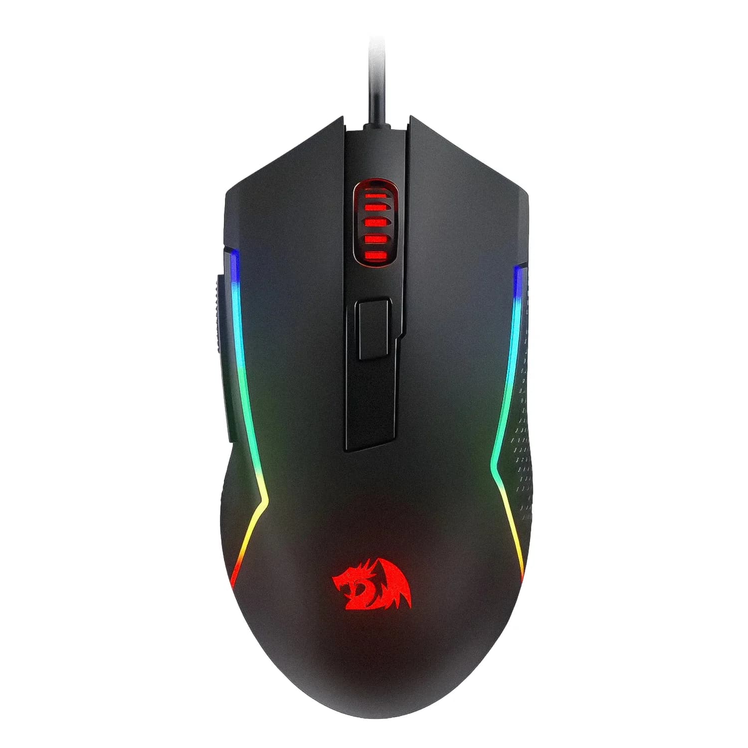 Redragon Mouse Gamer Redragon M616 Redragon Trident 10000 DPI USB RGB - Preto