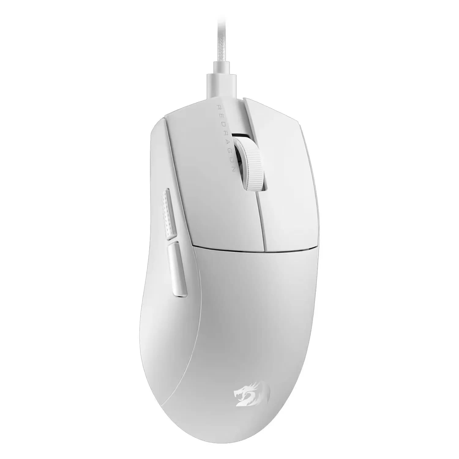 Redragon Mouse Redragon King M724P 12400 DPI USB-C - Branco
