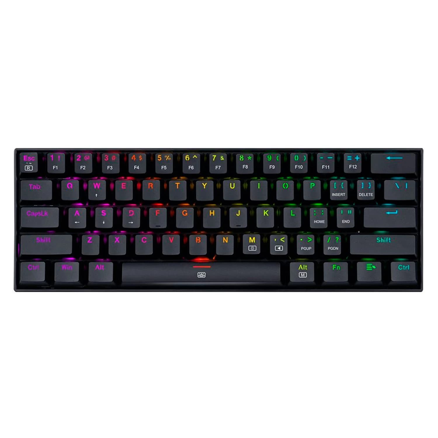 Redragon Teclado Gamer Redragon Dragonborn K630RGB Switch Brown - Preto