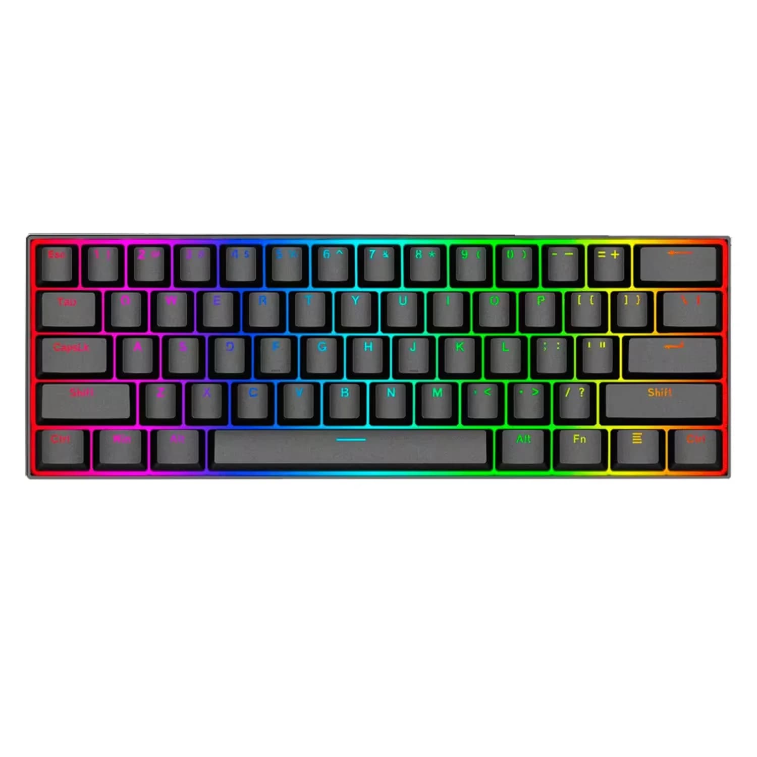 Redragon Teclado Gamer Redragon Dragonborn K630RGB Switch Red USB-C - Preto