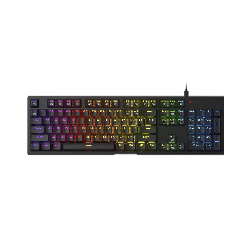 Redragon Teclado Gamer Redragon K670 Rgb Argo Negro