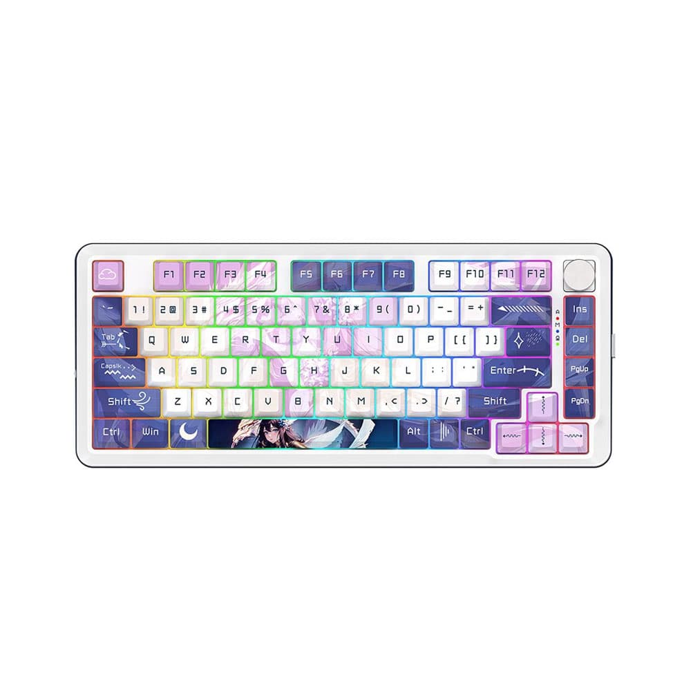 Redragon Teclado Gamer Redragon K681 Acg Rgb Pro Cyrus Pro Blanco