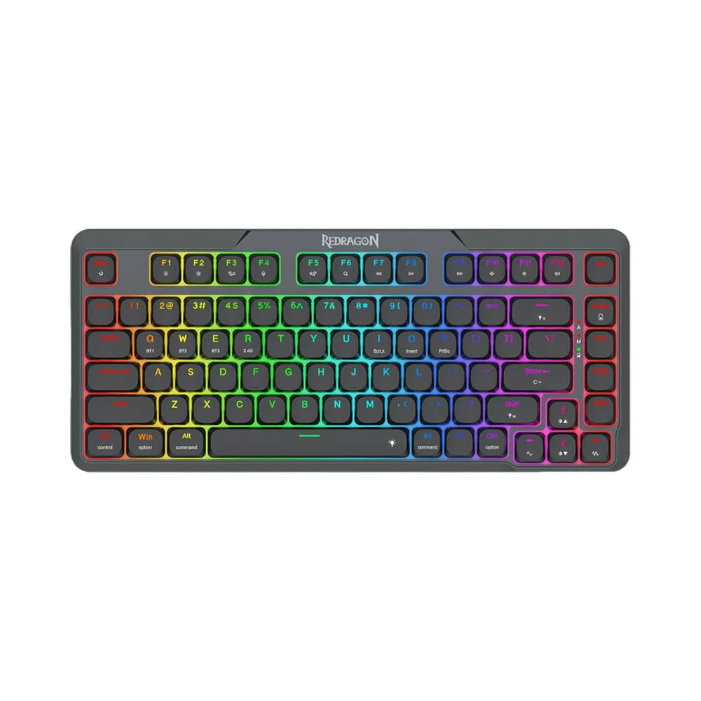 Redragon Teclado Gamer Redragon K706 Rgb Pro Aether Pro Blanco