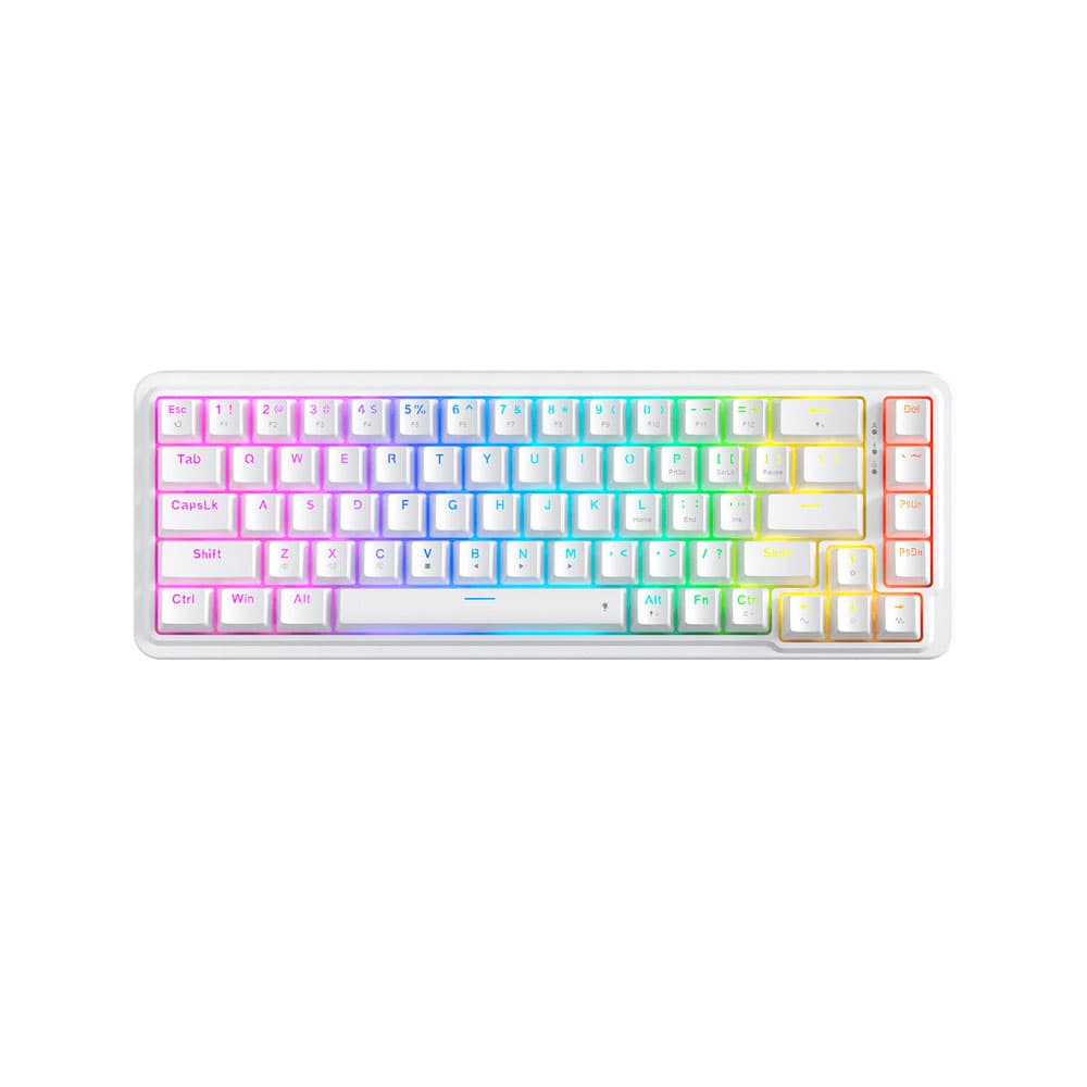 Redragon Teclado Gamer Redragon K709 W Rgb Nova Blanco