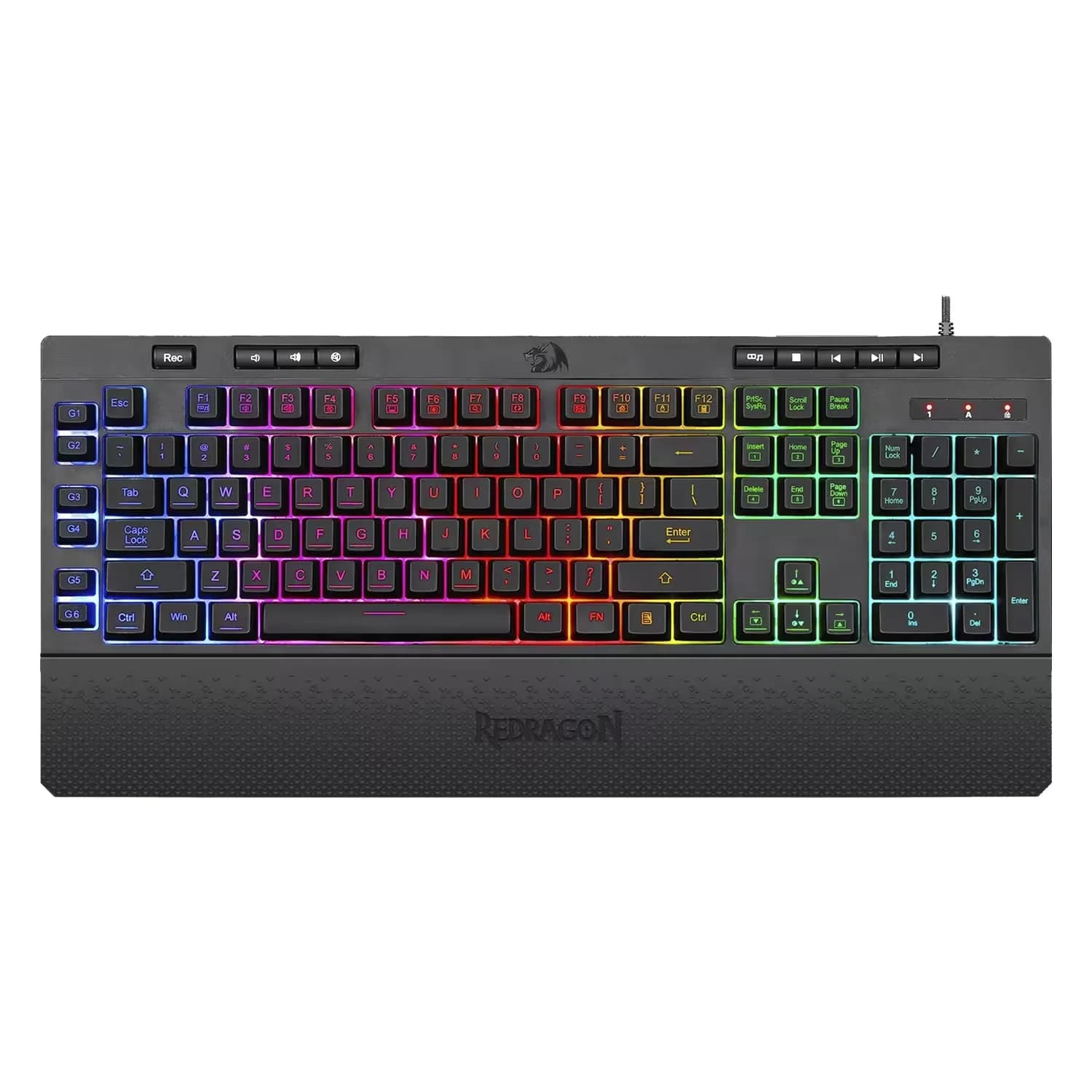 Redragon Teclado Gamer Redragon Shiva K512-RGB - Preto