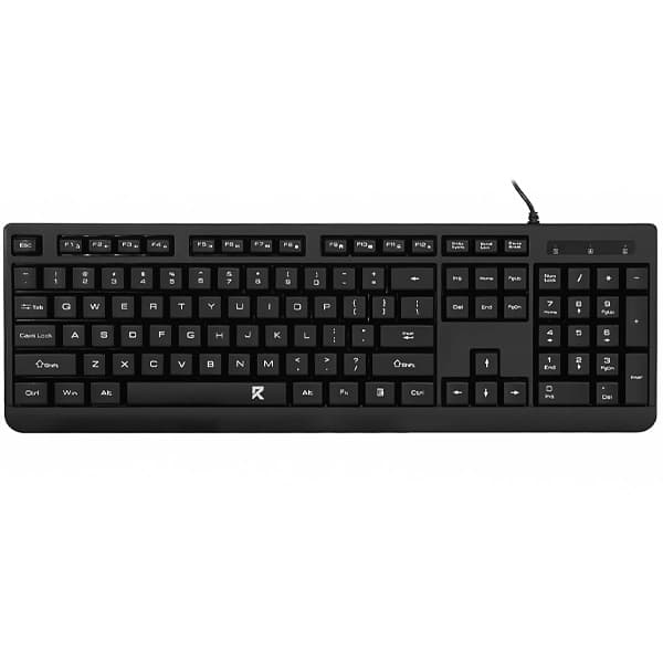 Redragon Teclado Redragon BK-7543 Inglês USB - Preto