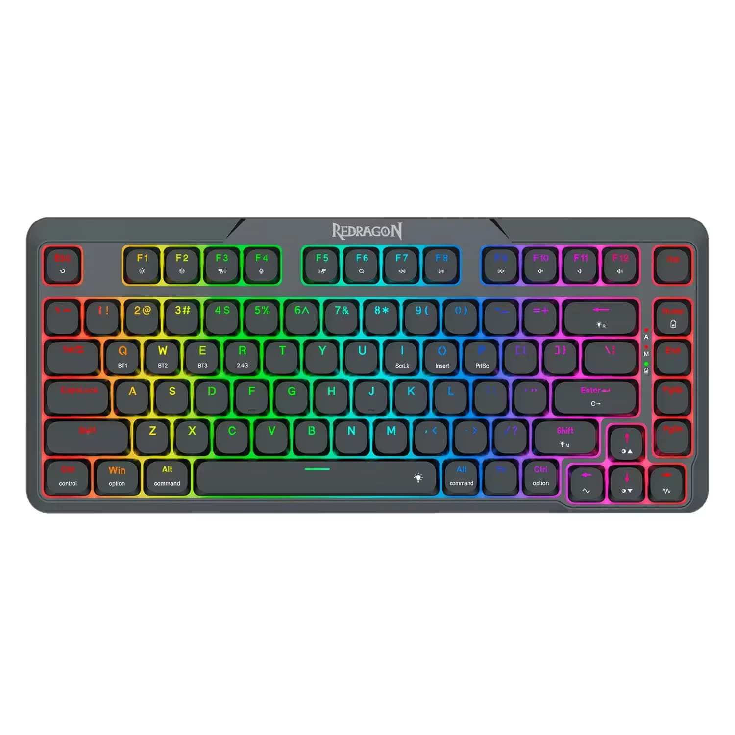 Redragon Teclado Redragon K706 Pro RGB Aether - Preto