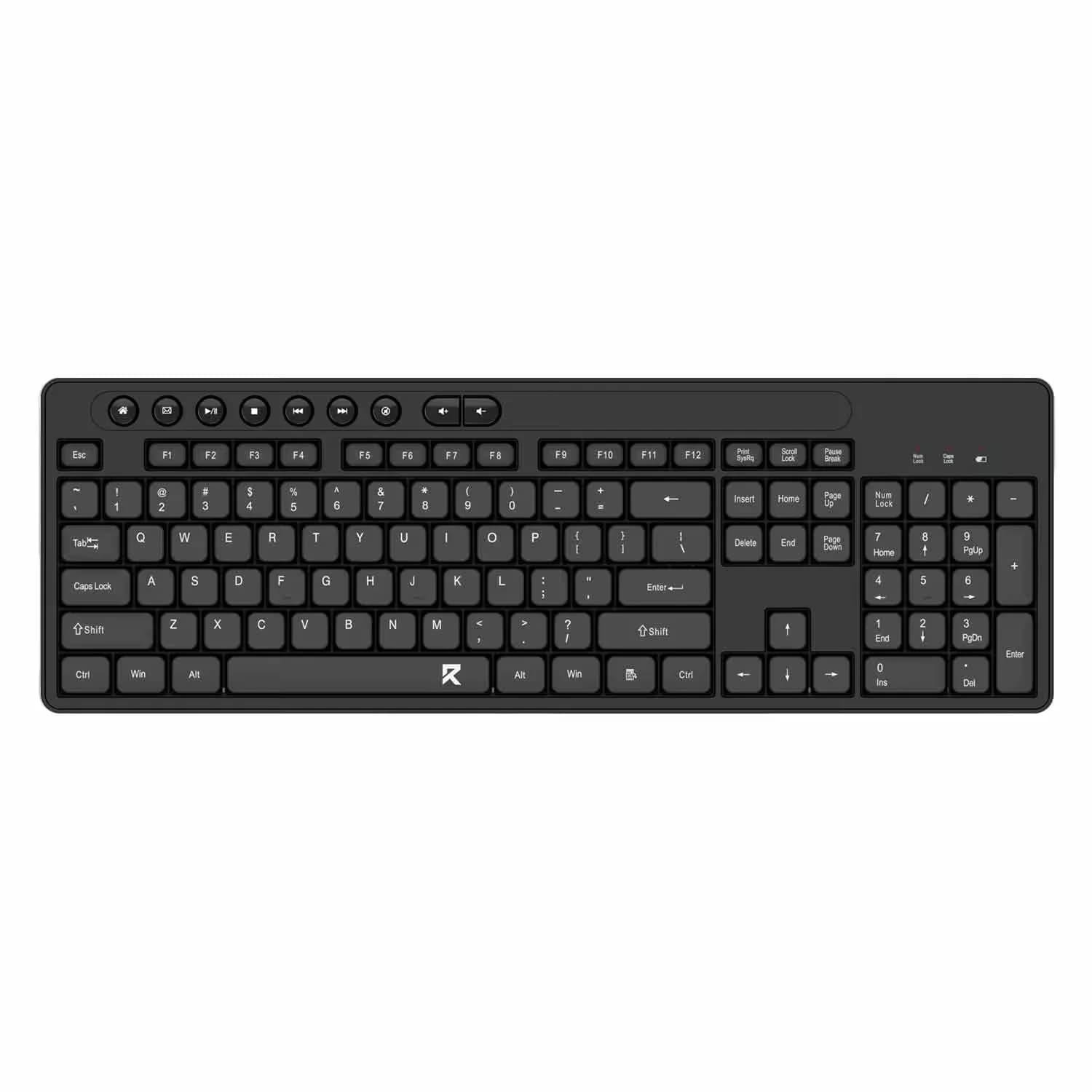 Redragon Teclado Redragon R Office BK-7094 Sem Fio - Preto