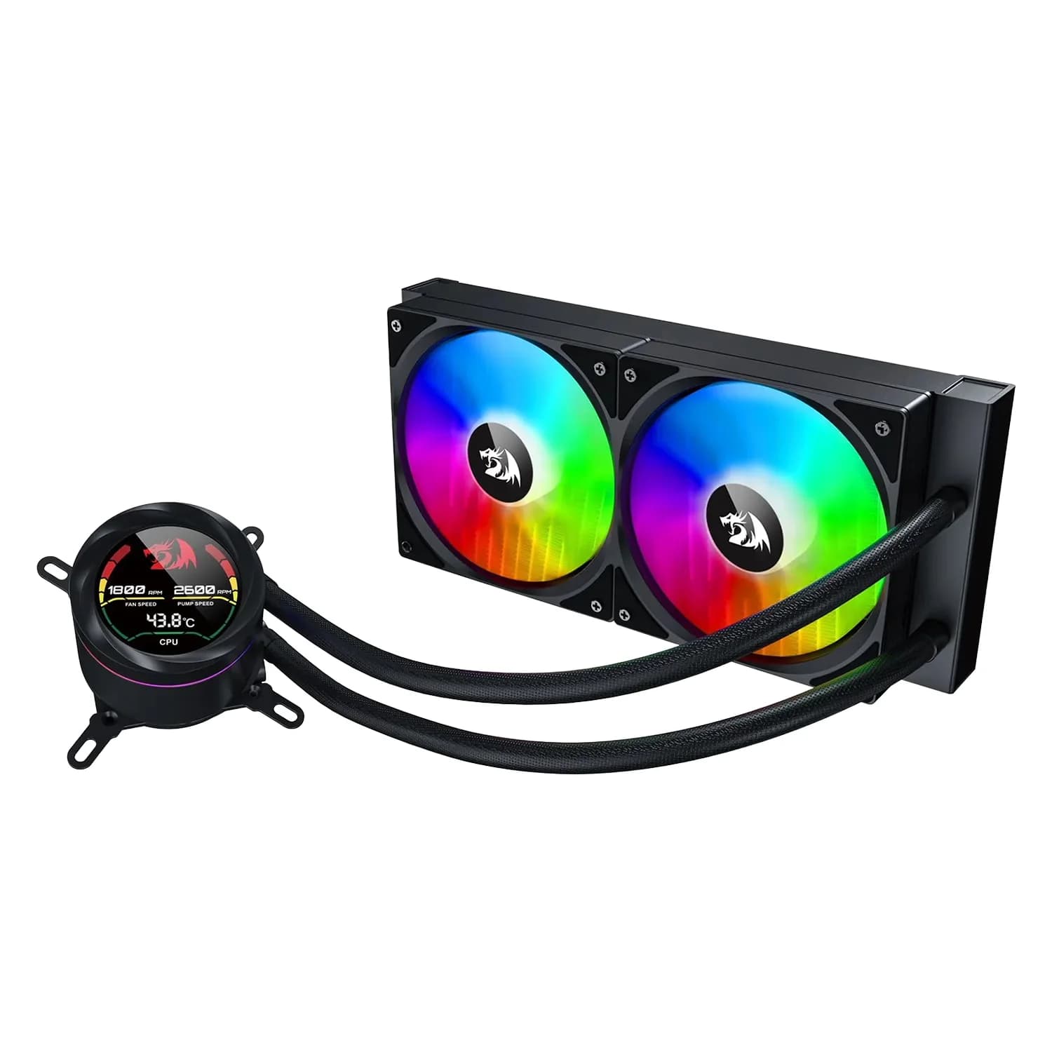 Acessório · Redragon Water Cooler para Processador Redragon CCW-1019 ARGB - Preto