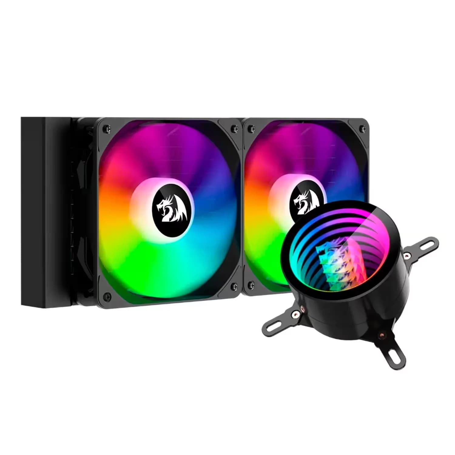 Acessório · Redragon Water Cooler para Processador Redragon CW-3011 RGB - Preto