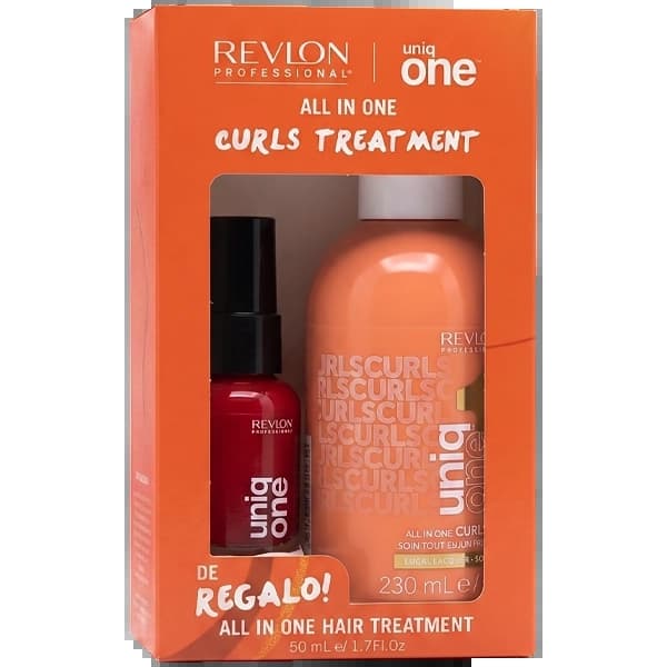Revlon Leave-In Revlon UniqOne All In One Curls 230 ml + UniqOne All In One Classic 50 ml