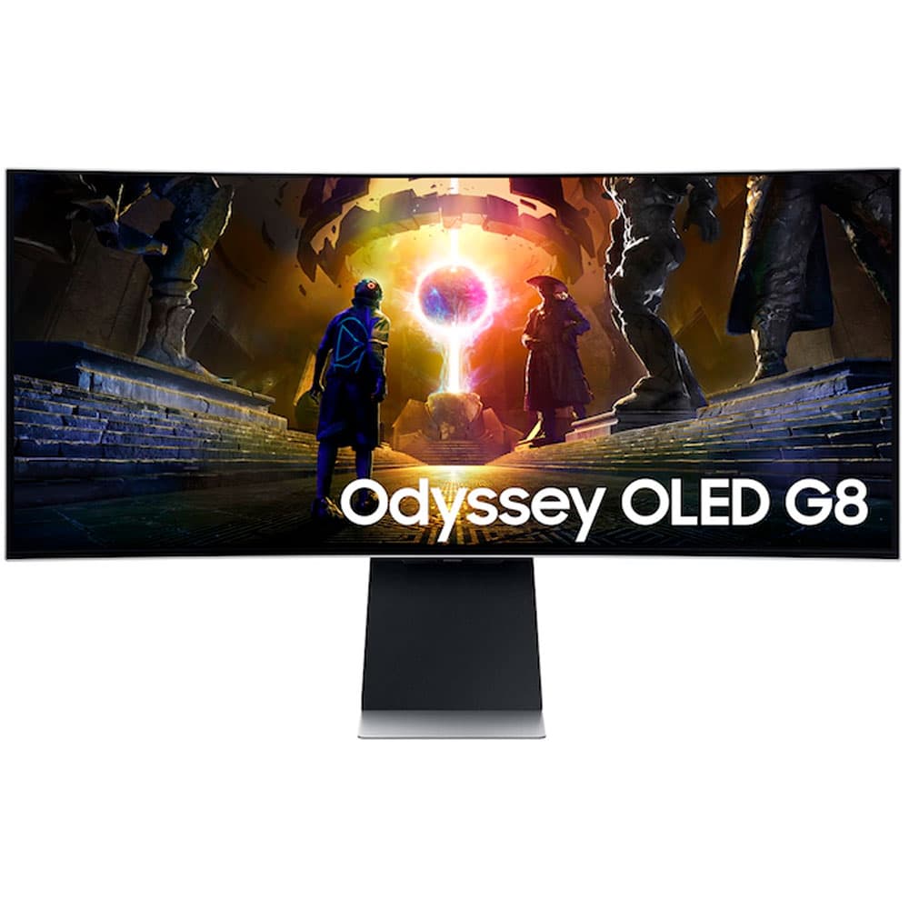 Acessório · Samsung Monitor Curvo Samsung Odyssey G8 G85SD 34” OLED Ultra-WQHD 175Hz 0.03Ms 1800R HDR10+ - Roma Shopping - Seu Destino para Compras no Paraguai