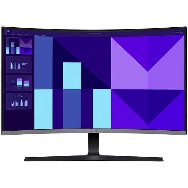 Acessório · Samsung Monitor Gamer Curvo Samsung Essential S3 S32D396GANXZA de 32" Full HD 16:9 100Hz 4 ms GTR com HDMI D-Sub