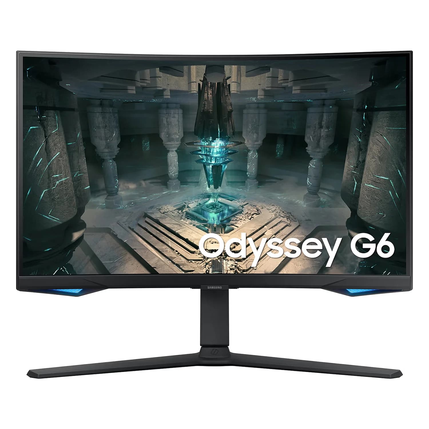 Acessório · Samsung Monitor Curvo Samsung Odyssey G6 27” QHD 1000R 4K 240Hz 1Ms Wi-Fi 5 2HDMI/1DP - LS27BG652ENXGO