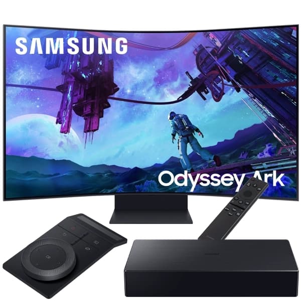 Acessório · Samsung Smart Monitor Curvo Samsung Odyssey Ark S55CG970NNXGO de 55" 4K Ultra HD 16:9 1 ms GTG com Wi-Fi HDMI