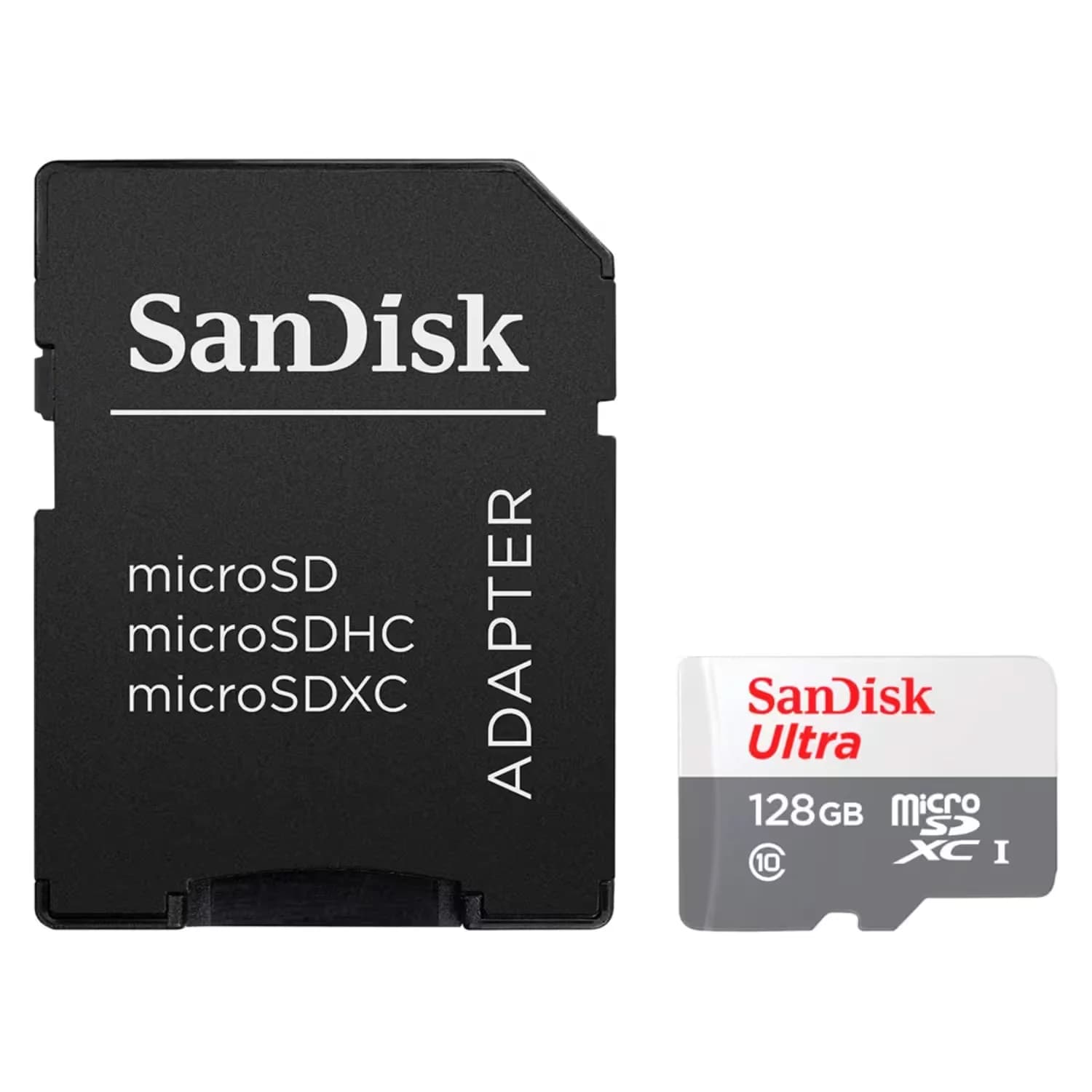 SanDisk Cartão de Memória Micro SD Sandisk Ultra 128GB 100MB - SDSQUNR-128G-GN3MA