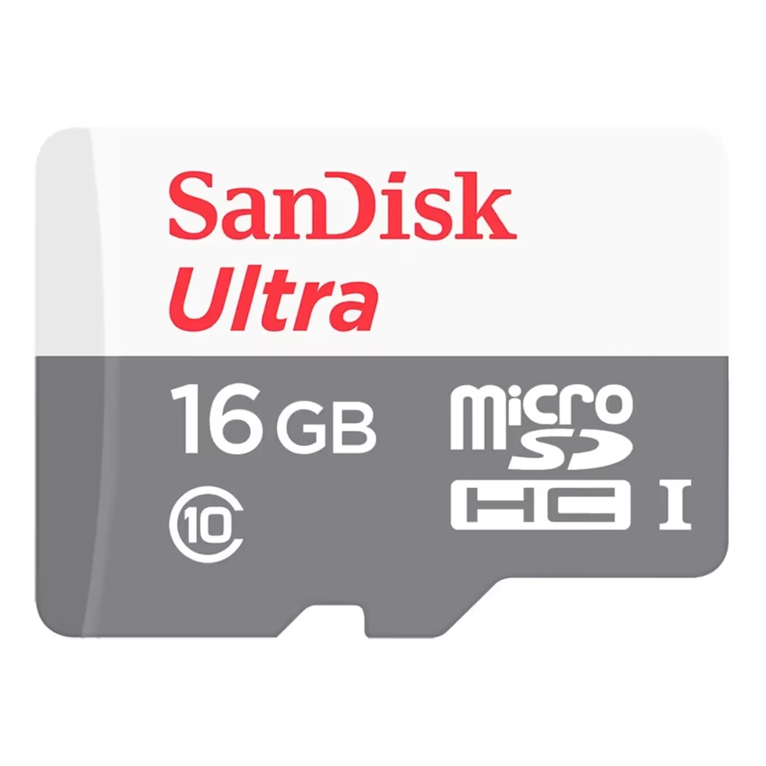 SanDisk Cartão de Memória Micro SD Sandisk Ultra 16GB 80MBs - SDSQUNS-016G-GN3MA