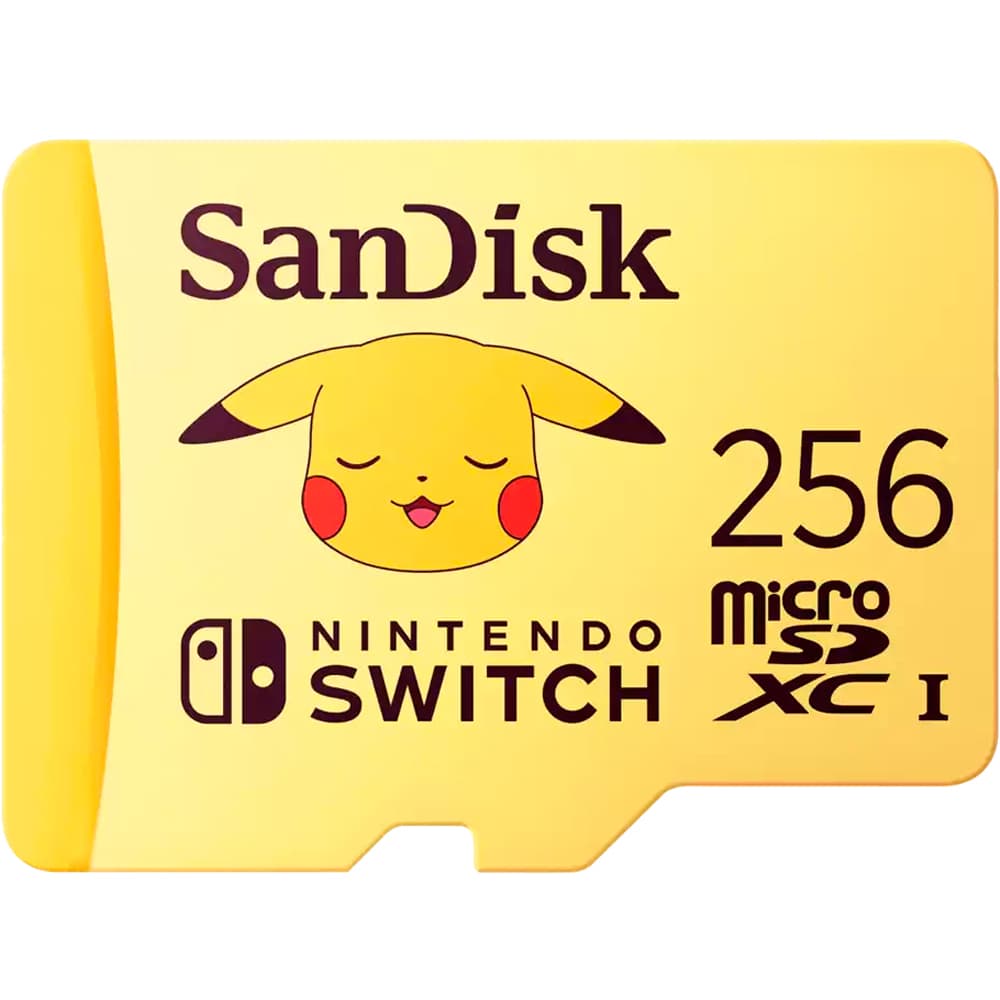 SanDisk Cartão de Memória SanDisk Micro SDXC Nintendo Switch 256GB Pokemon - SDSQXAO-256G-GN6ZK - Roma Shopping - Seu Destino para Compras no Paraguai