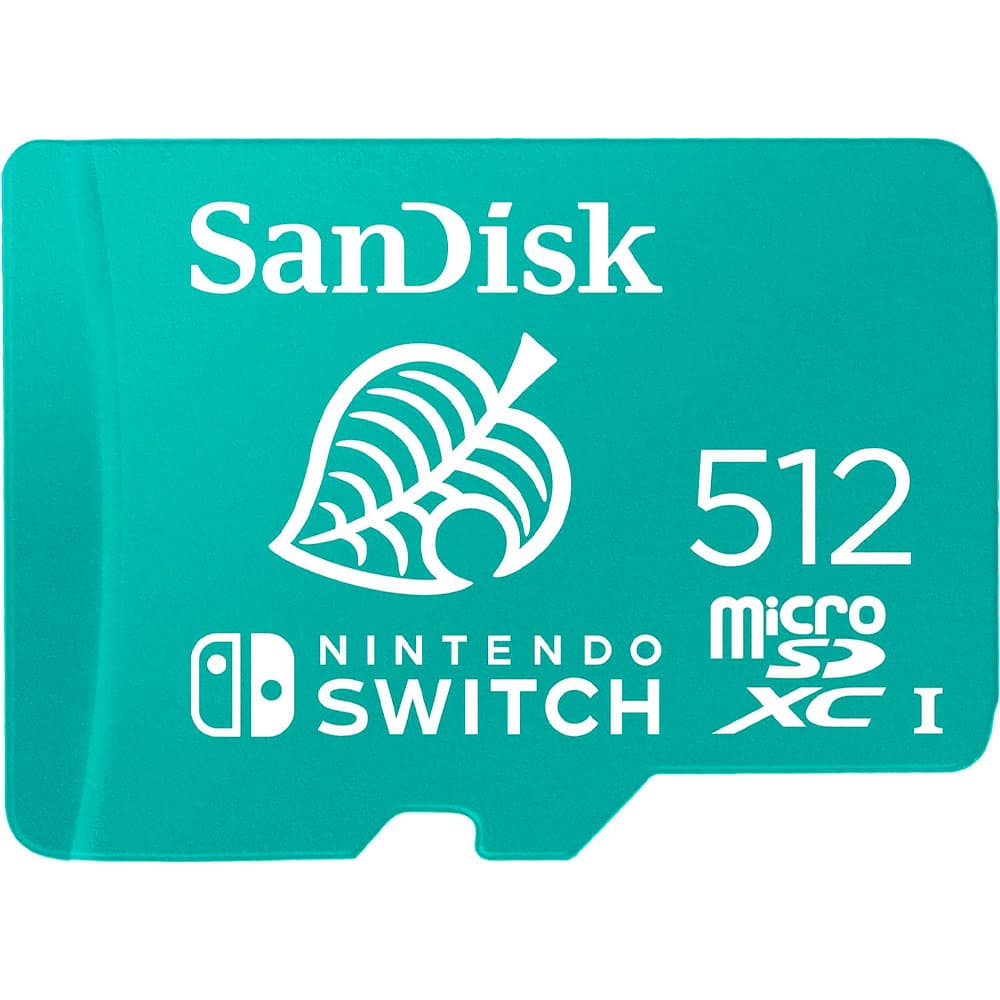 SanDisk Cartão de Memória SanDisk Micro SDXC Nintendo Switch 512GB - SDSQXAO-512G-GNCZN - Roma Shopping - Seu Destino para Compras no Paraguai