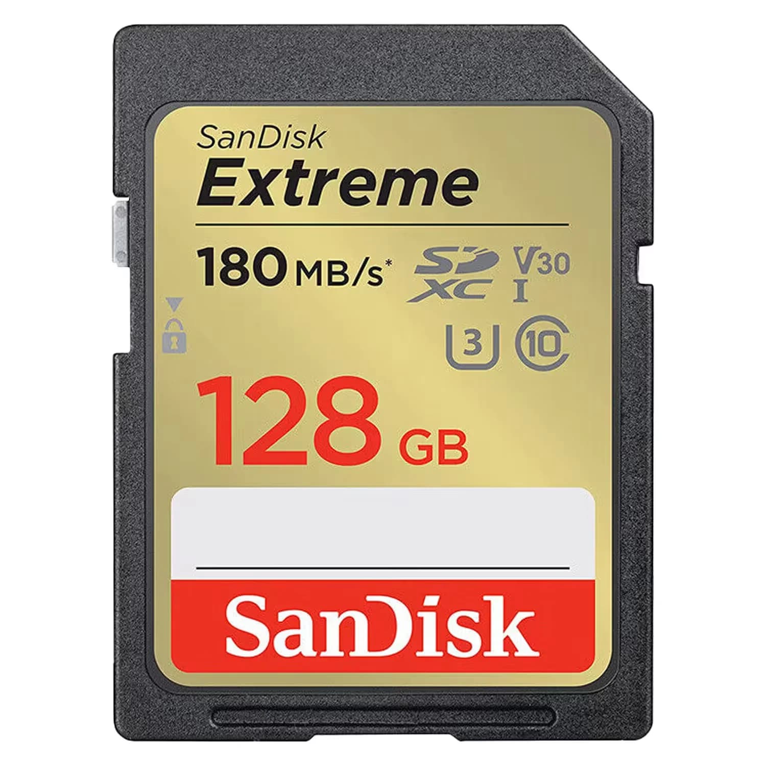 SanDisk Cartão de Memória SD SanDisk Extreme 128GB 180MBs - SDSDXVA-128G-GNCIN