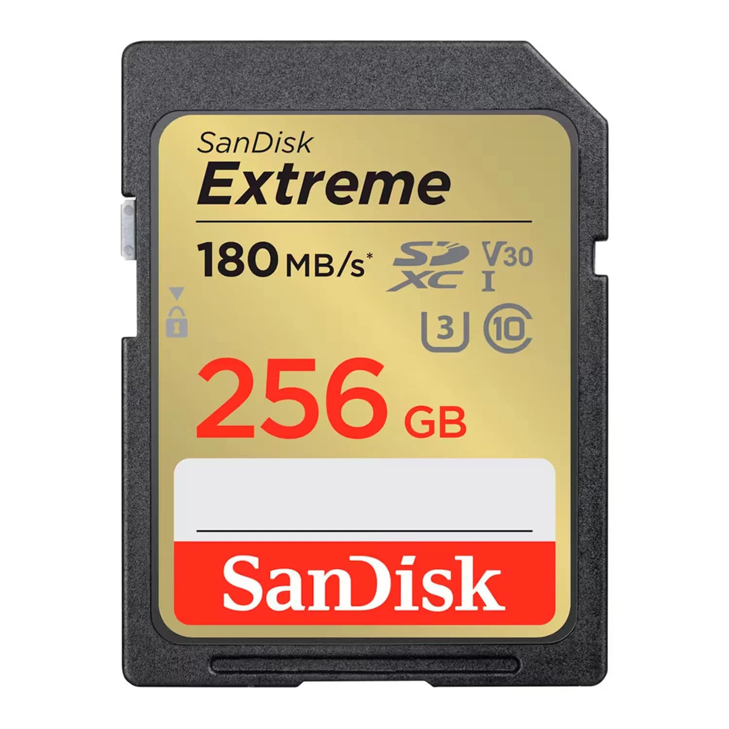 SanDisk Cartão de Memória SD Sandisk Extreme 256GB 180MBs - SDSDXVV-256G-GNCIN