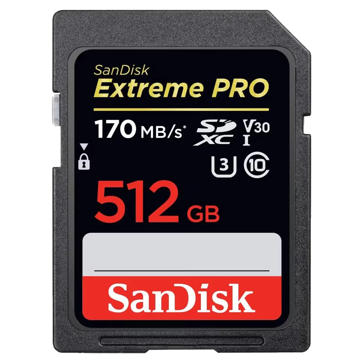 SanDisk Cartão de Memória SD Sandisk Extreme Pro 512GB 170MBs - SDSDXXD-512G-GN4IN