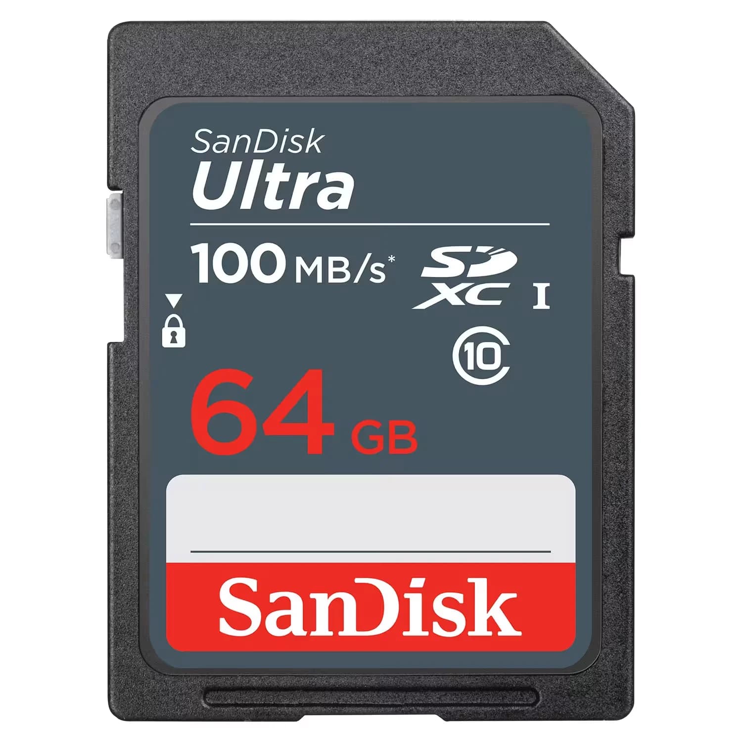 SanDisk Cartão de Memória SD Sandisk Ultra 64GB 100MBs - SDSDUNR-064G-GN3IN