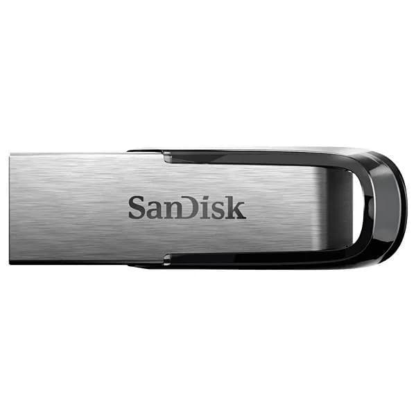 Acessório · SanDisk Pendrive de 32GB SanDisk Ultra Flair SDCZ73-032G-G46 USB 3.0 - Prata Preto