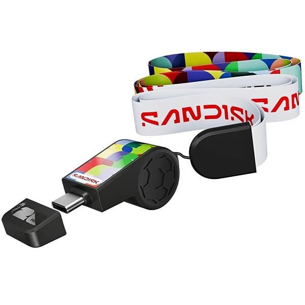 Acessório · SanDisk Pendrive de 64GB SanDisk Fifa Wolrd Cup 2026 SDCZIA-128G-G46 USB-C 3.2 - Preto