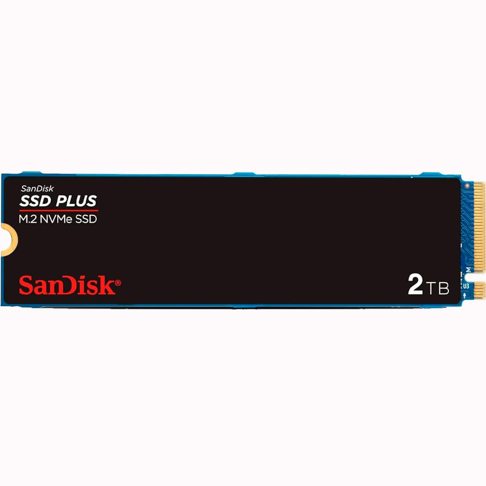 Acessório · SanDisk SSD Interno SanDisk M.2 NVME 2TB Plus Gen 3.0 - SDSSDA3N-2T00-G26 - Roma Shopping - Seu Destino para Compras no Paraguai