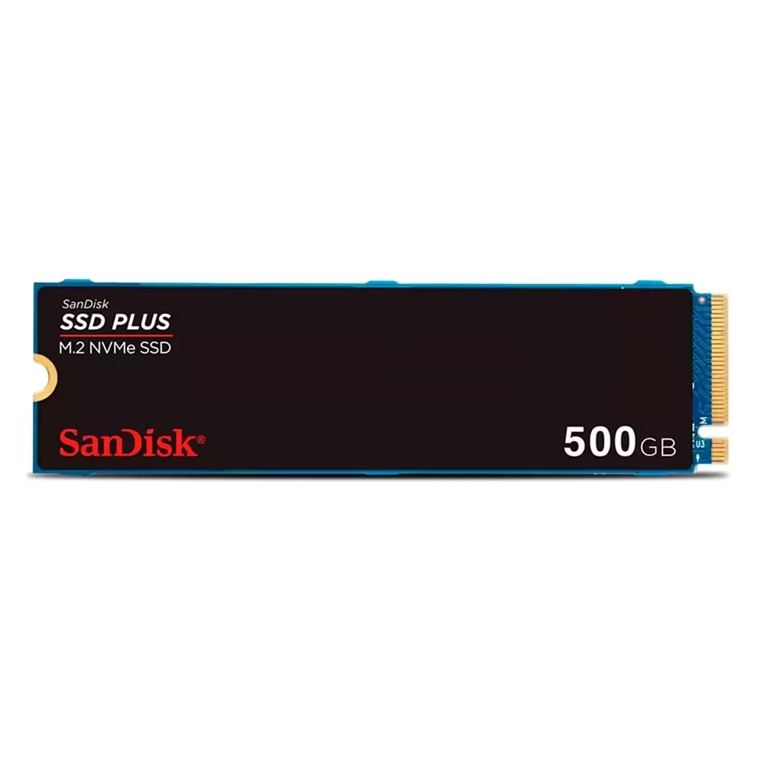 Acessório · SanDisk SSD M.2 SanDisk Plus 500GB NVme PCIe 3.0 - SDSSDA3N-500G-G26
