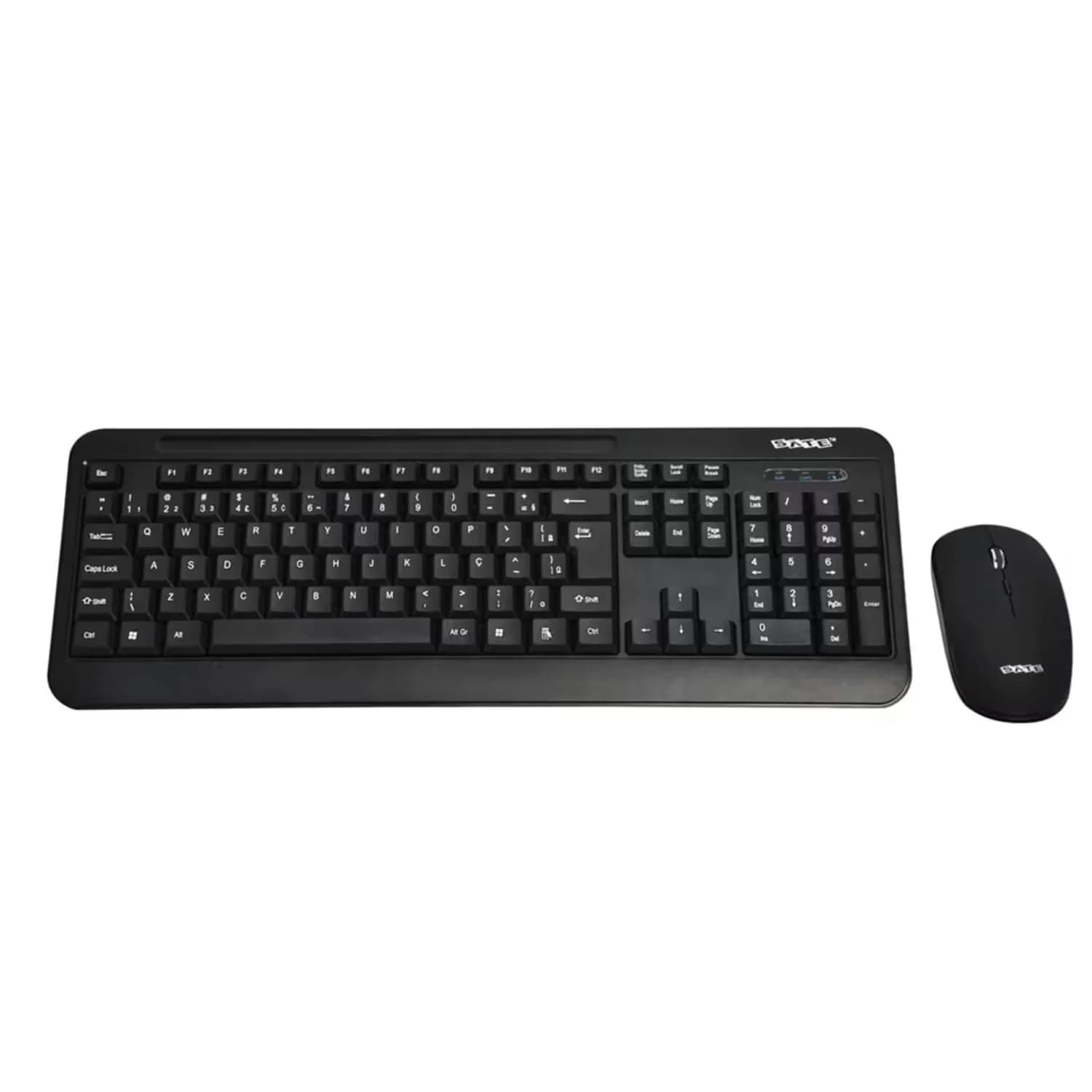 Satellite Kit Teclado e Mouse Satellite AK-725G Sem Fio Português - Preto