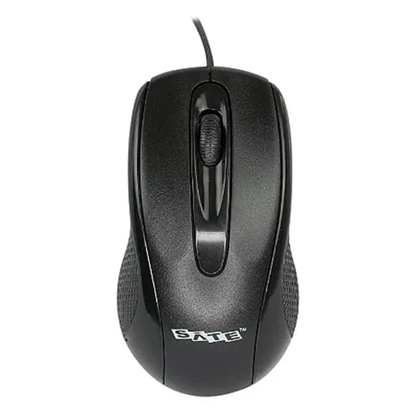 Satellite Mouse Óptico Satellite A-40 USB até 1.200 CPI - Preto