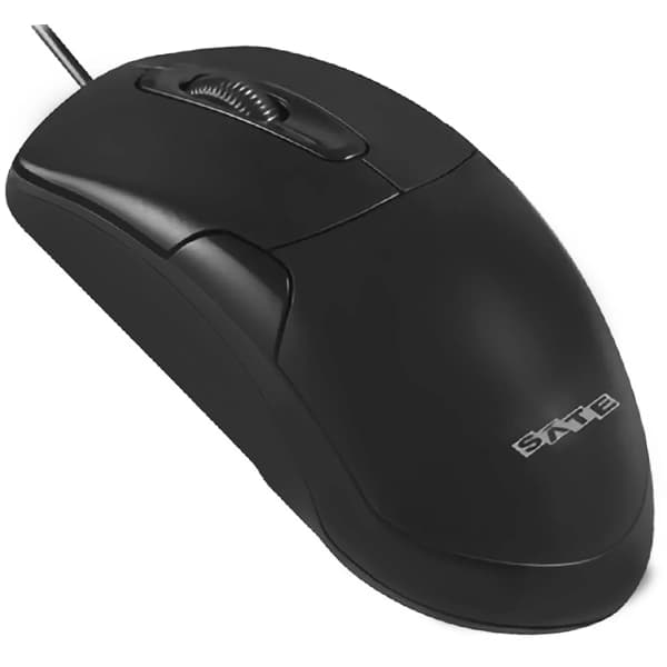 Satellite Mouse Satellite A-29 até 1.000 DPI - Preto