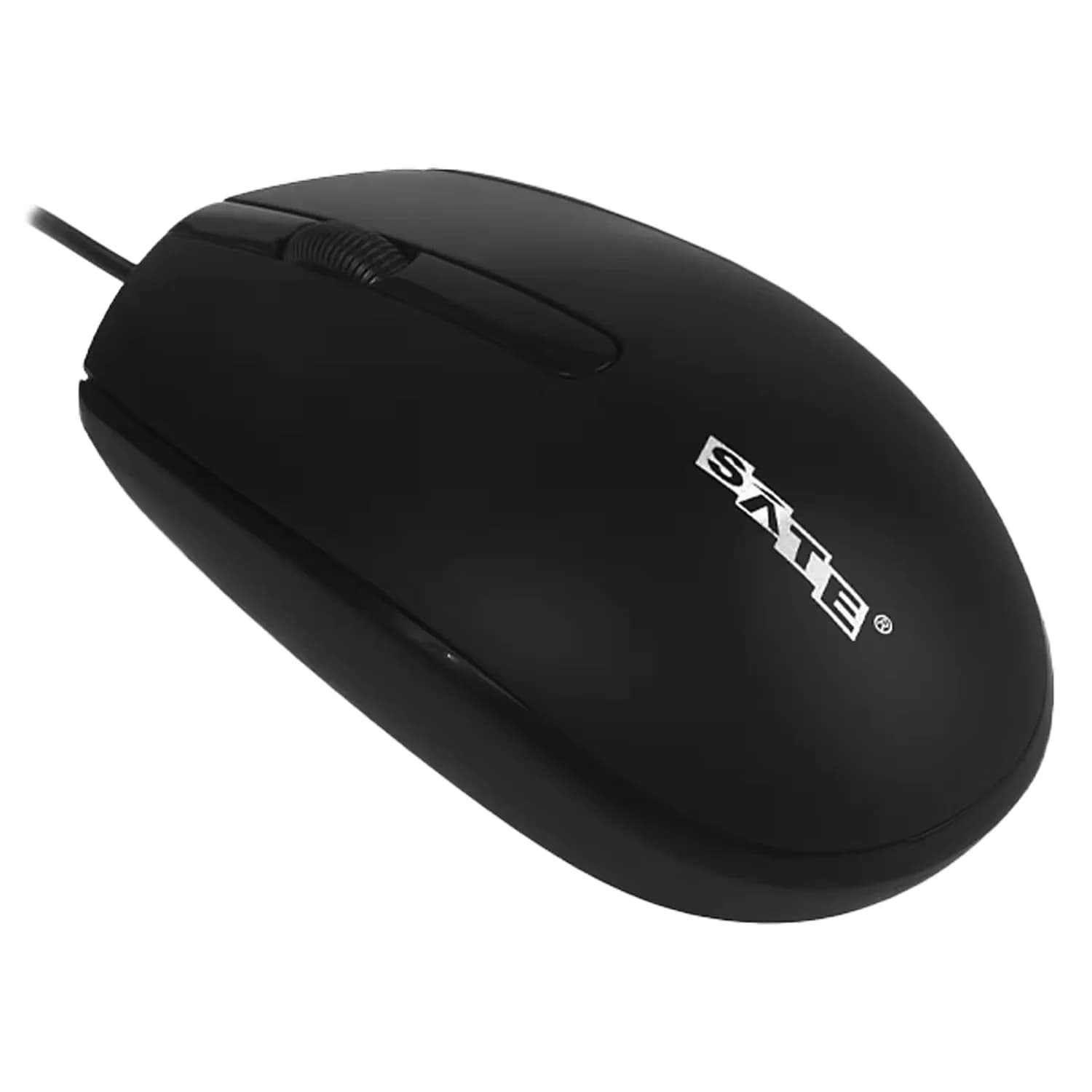 Satellite Mouse Satellite A-30 USB 1000 DPI - Preto