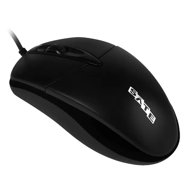 Satellite Mouse Satellite A-31 USB até 1.000 DPI - Preto