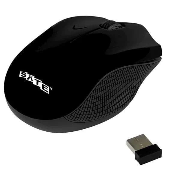 Satellite Mouse Sem Fio Satellite A-69G até 1.000 DPI - Preto