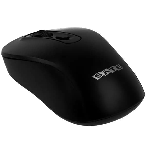 Satellite Mouse Sem Fio Satellite A-761G até 1.600 DPI com Bluetooth - Preto