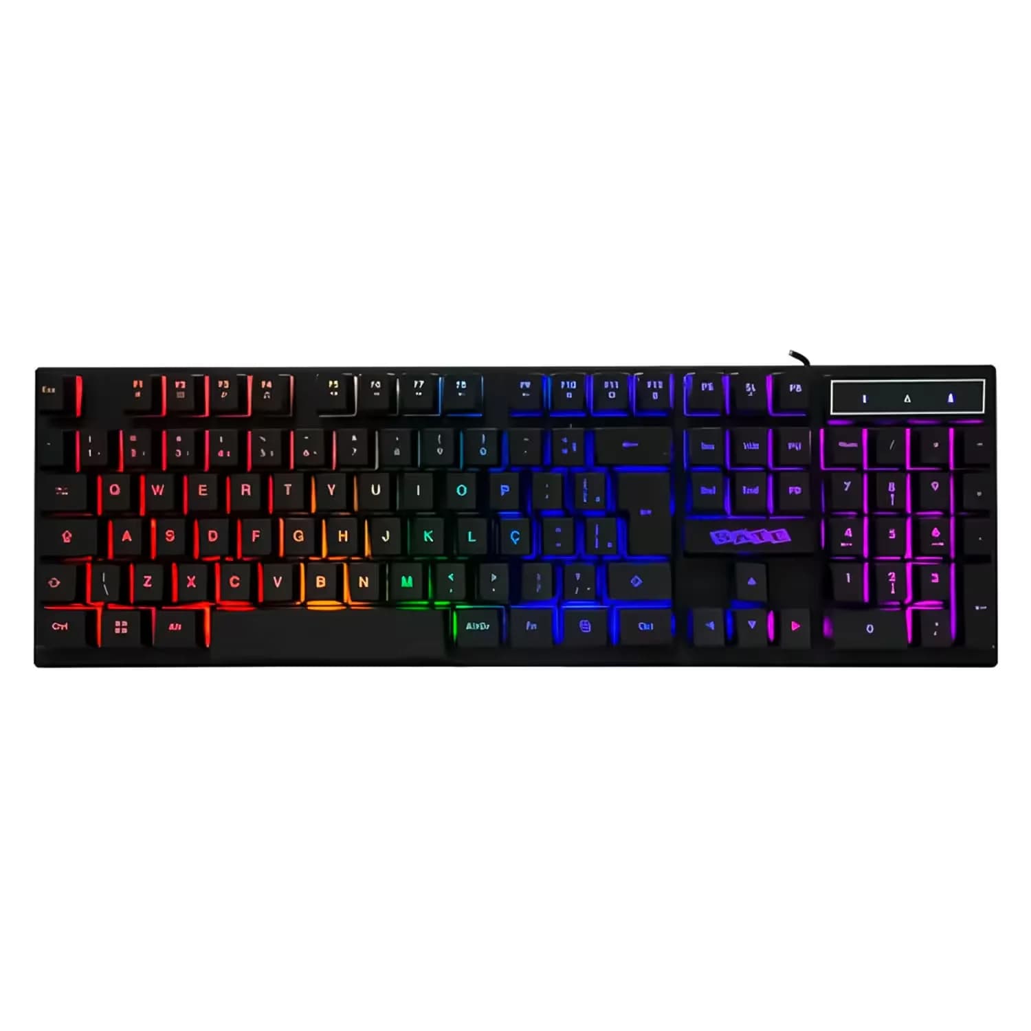 Satellite Teclado Gamer Satellite AK-891 USB RGB Português - Preto