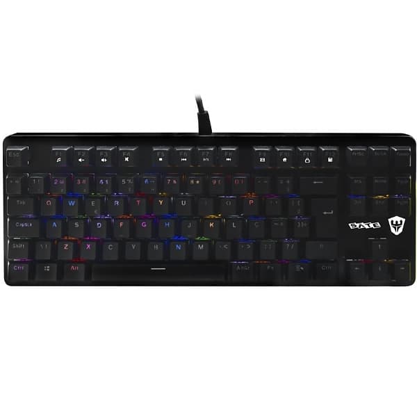 Satellite Teclado Gaming Mecânico Satellite GK-501 Português USB - Preto