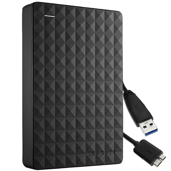 Acessório · Seagate HD Externo de 500GB Seagate Expansion Portable STEA500400 2.5" USB 3.0 - Preto