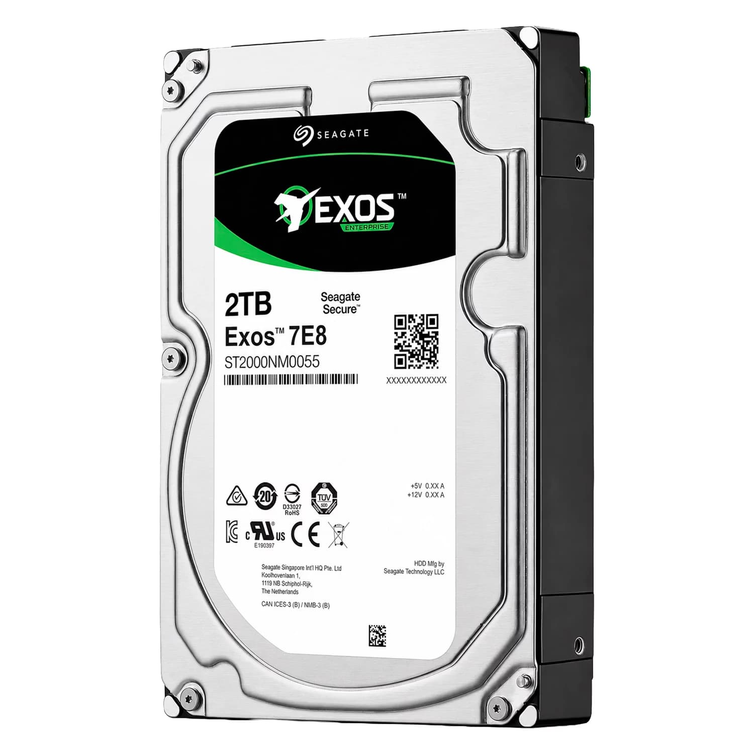 Acessório · Seagate HD Seagate Exos 7E8E Pull 2TB 3.5" SATA 3 7200RPM - ST2000NM0055
